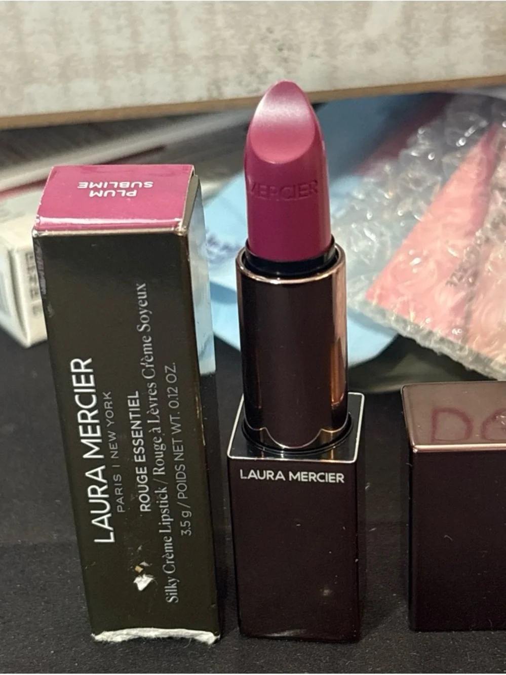 laura mercier Silky Cream Lipstick — Plum Sublime Pink